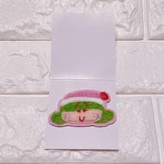 【新品未使用】ミルモでポン！ もこふわ素材 サガラ刺繍シール リルム
