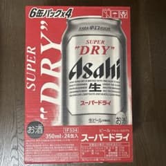 アサヒスーパードライ、350ml×24本入りのサムネイル