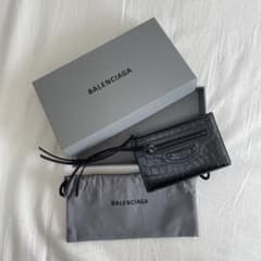 BALENCIAGA フラグメントケース 黒のサムネイル