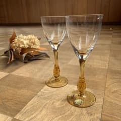 ボヘミア ワイングラス ペア シャンパングラスのサムネイル
