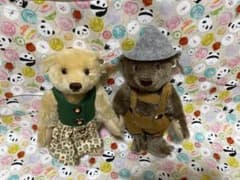 Steiff テディベア 兄妹2体セットのサムネイル