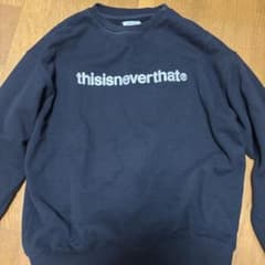 thisisneverthat ブラック トレーナー Mサイズのサムネイル