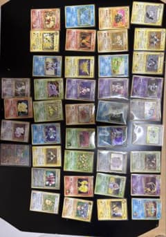 ポケモンカード 旧裏面 まとめ売り 45枚セットのサムネイル