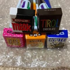 チロルチョコ　ボールペン　5種セットのサムネイル