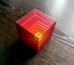 naef Cella red｜ネフ セラ 積み木 ネフスピール - メルカリ