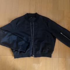 Thumbnail of 黒MA-1ジャケット クロップド丈 ブラック