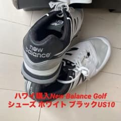 ハワイ購入New Balance Golf シューズ ホワイト ブラックUS10 ハワイ購入New Balance Golf シューズ ホワイト ブラックUS10 - メルカリ