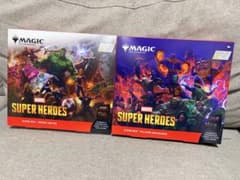 MTG Marvel Super Heroes シーンボックス 2種中身のみ - メルカリ