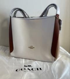 新品保管✨COACH ハドリー ホーボー ハンドバッグ レザー カラーブロックのサムネイル