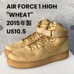 AIR FORCE 1 HIGH FLAX エアフォースハイ ウィート 10.5 - メルカリ