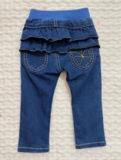 デニム　パンツ　 ズボン　80cm  女の子のサムネイル