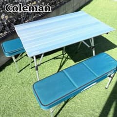 Coleman ピクニックベンチセット テーブル ベンチセット 折りたたみ式