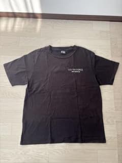 値下げ中！AVIREX U.S. AIR FORCE プリントTシャツ ブラックのサムネイル