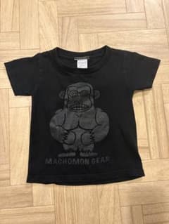 MACHOMON GEAR キッズ Tシャツ ブラック 100cmのサムネイル