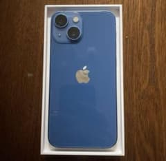 本日終了予定　iPhone13 mini 256GB SIMフリー　ブルーのサムネイル