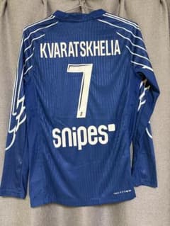 PSG KVARATSKHELIA 7 長袖シャツ M オーセンティック - メルカリ