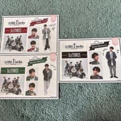 SixTONES 1st Anniversary ステッカーセット 3種のサムネイル