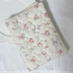 【訳あり】Rabbit quilting♡ A6 バインダーカバーのサムネイル