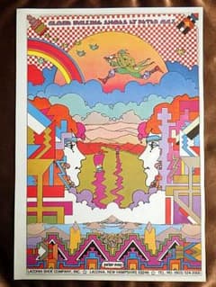1970年代】ピーターマックス ヴィンテージ ポスター【Peter Max