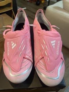 adidas Beckham ピンク スパイクシューズ adidas Beckham ピンク スパイクシューズ - メルカリ