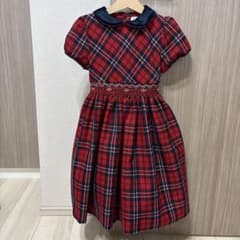 Malvi&Co チェック ワンピース 6A サンサカエプチのサムネイル