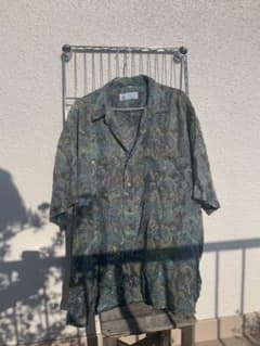 古着 総柄シルクシャツのサムネイル