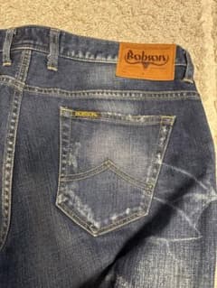 Bobson ダメージ加工 デニムパンツのサムネイル