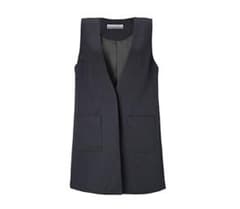 美品 ボーダーズアットバルコニー BACK TUCK GILET GREY 36 美品 ボーダーズアットバルコニー BACK TUCK GILET GREY 36 - メルカリ