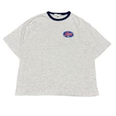 【王道アメカジ】バックナンバー ミリタリー風 半袖Tシャツ ネイビー Lのサムネイル