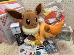 ピカピカボックス2026 抜き取りなし イーブイぬいぐるみ コイキングショルダ ピカピカボックス2026 抜き取りなし イーブイぬいぐるみ コイキング