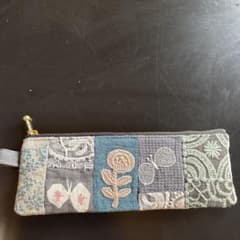 ミナペルホネン ハンドメイド パッチワーク ポーチ ペンケース - メルカリ