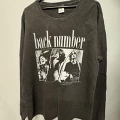 【Lサイズ】back number ロックバンドみたいなロングスリーブTシャツ back number ロックバンドみたいなロングスリーブTシャツ Lサイズ