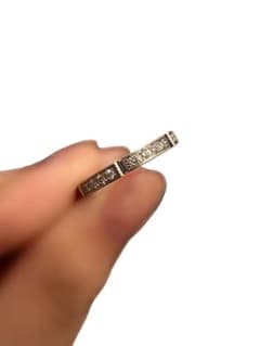 【Cartier】マイヨン パンテールリング ハーフエタニティ