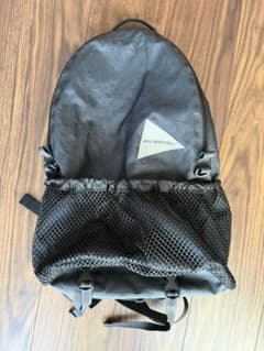 アンドワンダー and wander X-Pac 20L daypack 黒