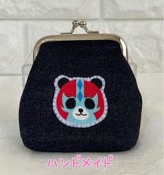 【ハンドメイド】マスクパンダ がま口ポーチのサムネイル