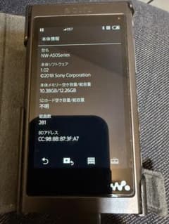 SONY ウォークマン NW-A55 本体 - メルカリ