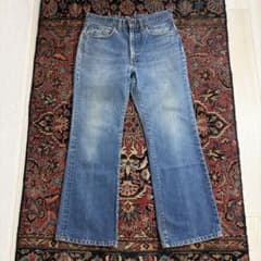 70s Levi's 517 ボタン裏2 TALON42 W32 66前期 希少】70s Levi's 517 ボタン裏2 TALON42 W32 - メルカリ