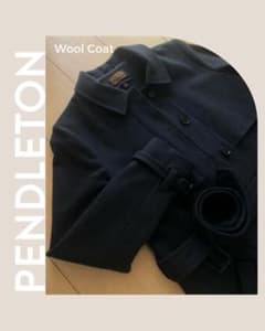 リョウヘイ様専用】PENDLETON 100%ウール トレンチコート S - メルカリ