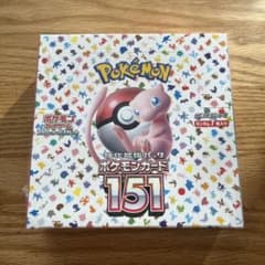 ポケモンカード151ボックス　シュリンク付きのサムネイル