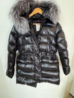 MONCLER モンクレールアフィロッティ シルバーフォックスファーブラック 4 MONCLER モンクレールアフィロッティ シルバーフォックスファー