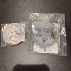 画像2枚　ゾンビランドサガ　eチャンス　くじ　アクリルスタンド　缶バッジ　純子のサムネイル