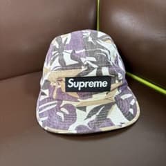 Supreme 迷彩 リーフ カモフラ柄 ジェットキャップ キャンプキャップ