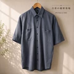 Vintage BARISAL 半袖シャツ グランジ ワーク ミリタリー 古着のサムネイル