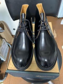 未使用品　Danner チェッカープーツ（ポストマンブーツ）黒26.5cmのサムネイル