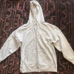 20周年記念 ジップパーカー XXL グレー バックプリント グラフィック 古着のサムネイル