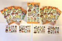 なめこジオラマシール　コンプリートセットのサムネイル