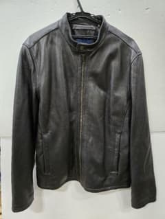 MT316 COLE HAAN コールハーン シングルライダース 羊革 Mサイズ 