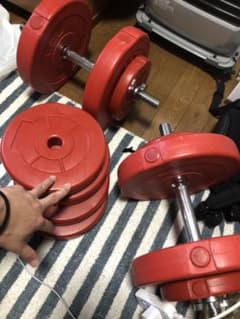 ダンベル 20キロ×2のサムネイル