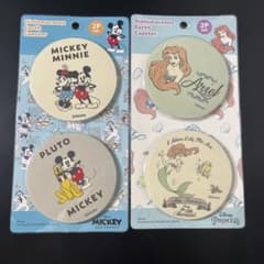 ディズニー 珪藻土コースター 2Pセット 2種のサムネイル