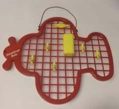 【昭和レトロ】American Bob 飛行機壁掛けネット　ペン立て フック付きのサムネイル